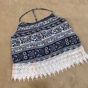 LA Hearts Floral Print tank top